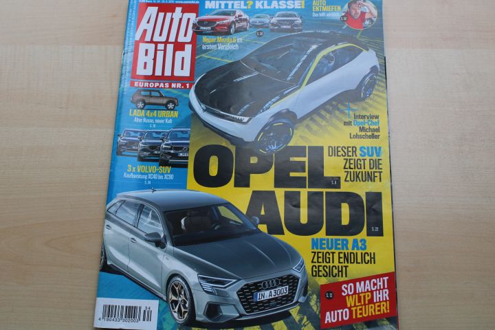 Deckblatt Auto Bild (34/2018)